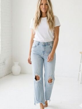 Risen Jeans Stevie Straight Jeans Size 1XL